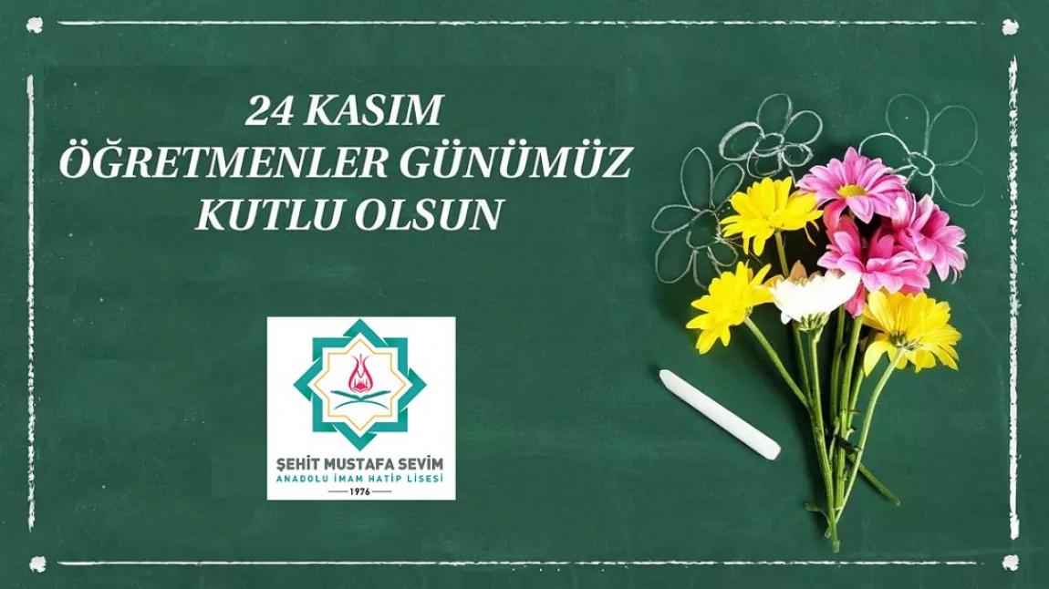 24 Kasım Öğretmenler Günümüz Kutlu Olsun