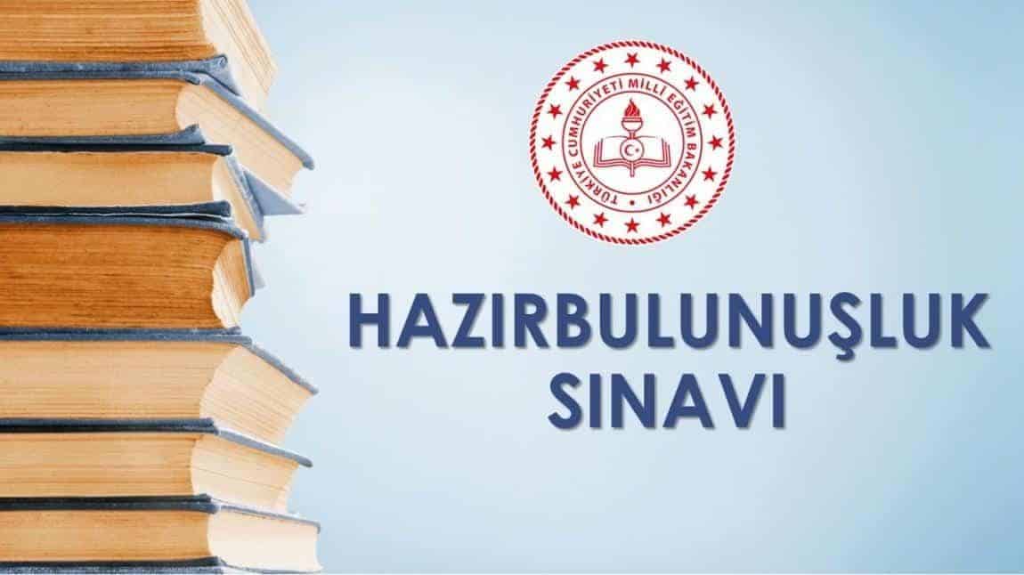 HAZIRBULUNUŞLUK SINAVLARI 21-22 EYLÜL'DE EBA ÜZERİNDEN YAPILACAKTIR